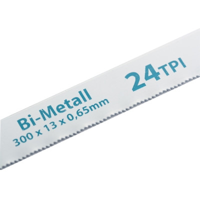 Полотна для ножовки по металлу GROSS, 300 мм, 24TPI, BIM, 2 шт. 77729