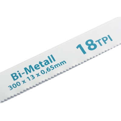 Полотна для ножовки по металлу GROSS, 300 мм, 18TPI, BIM, 2 шт. 77730